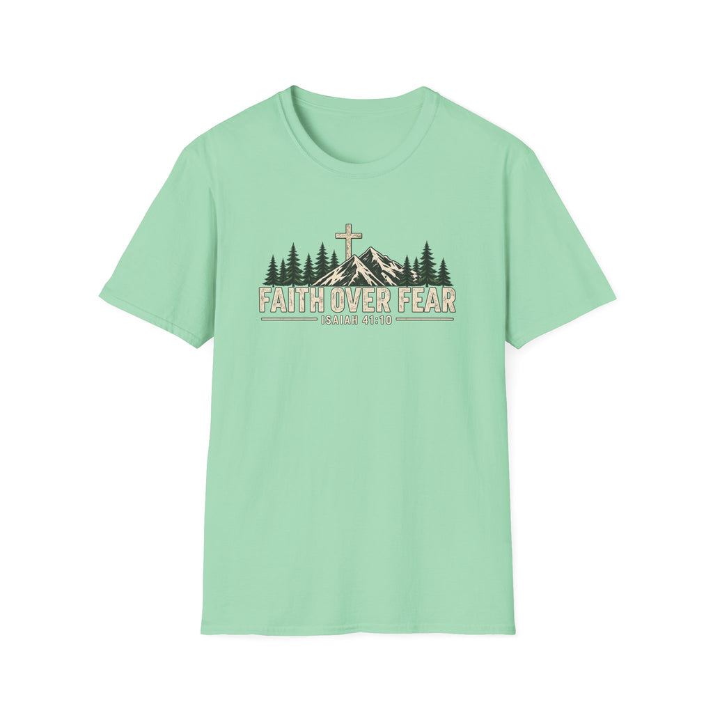 Faith Over Fear Mountain T-Shirt