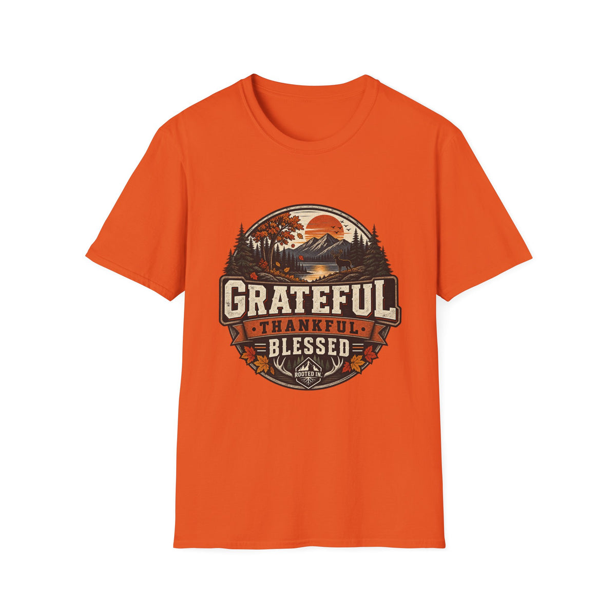 Grateful Thankful Blessed T-Shirt