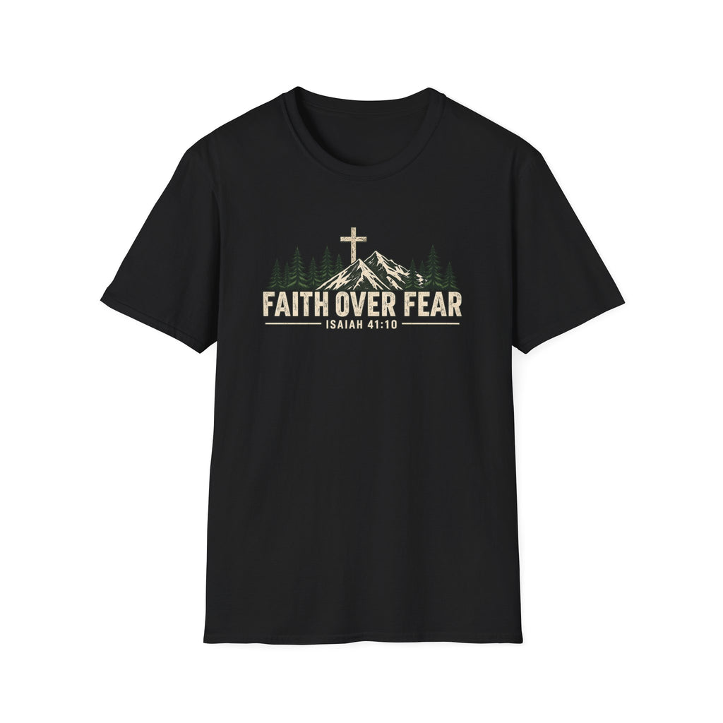 Faith Over Fear Mountain T-Shirt