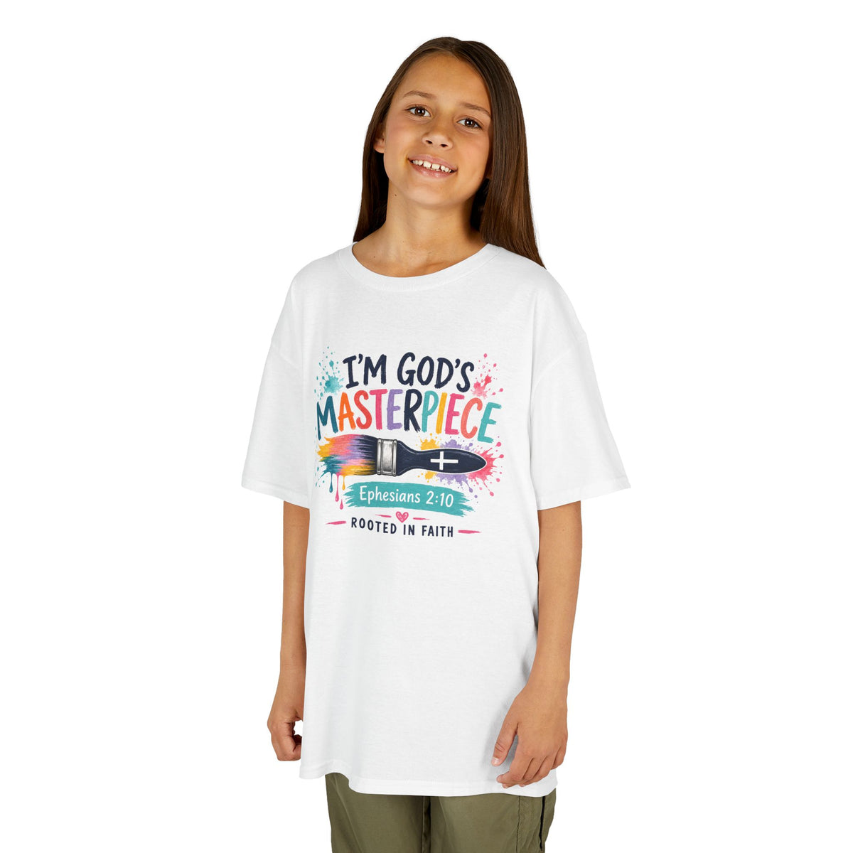 I'm God's Masterpiece Kids Tee