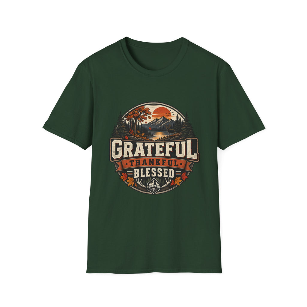 Grateful Thankful Blessed T-Shirt