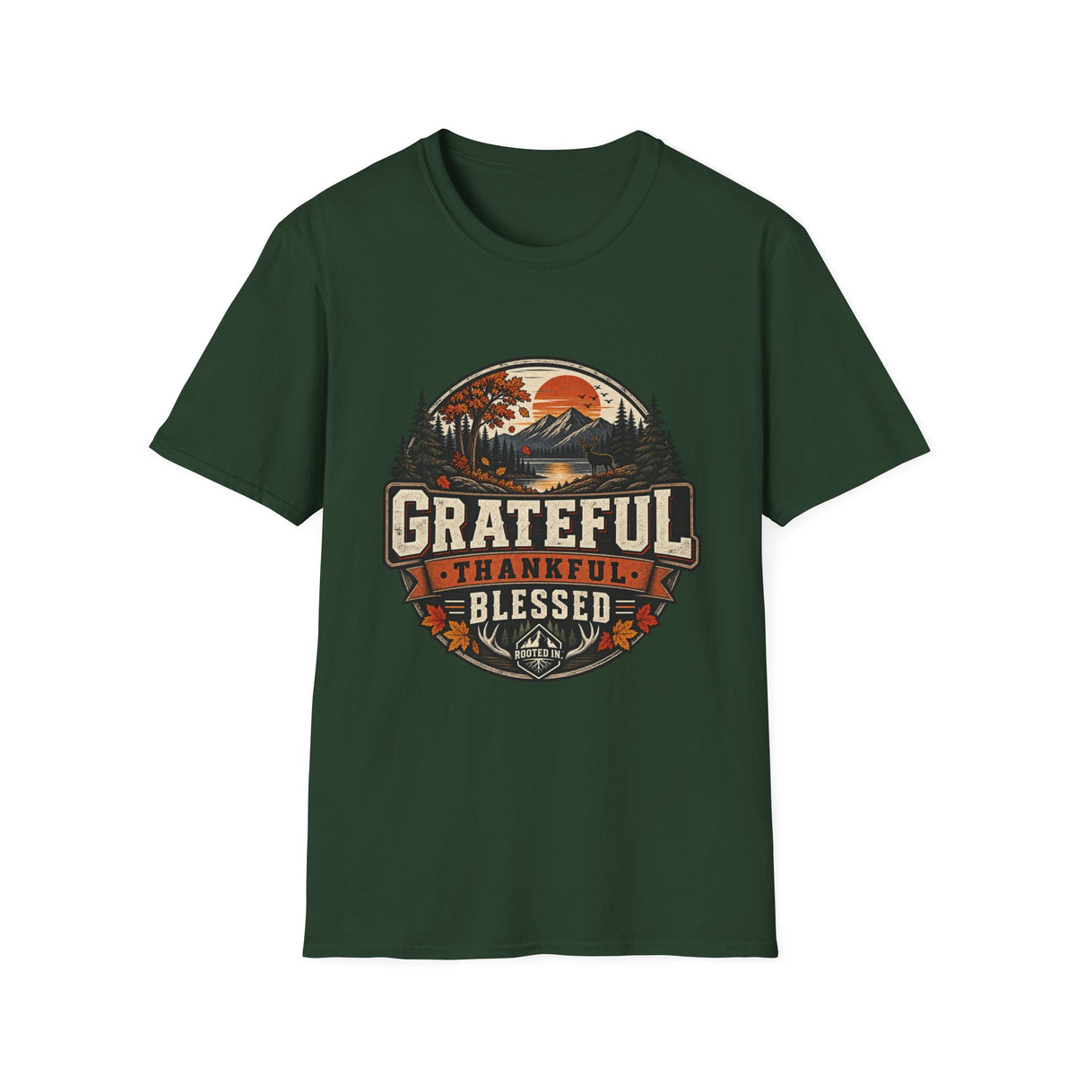 Grateful Thankful Blessed T-Shirt
