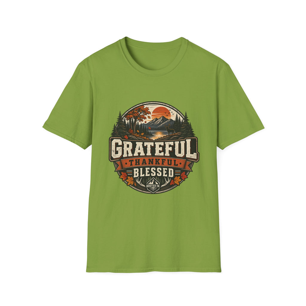 Grateful Thankful Blessed T-Shirt