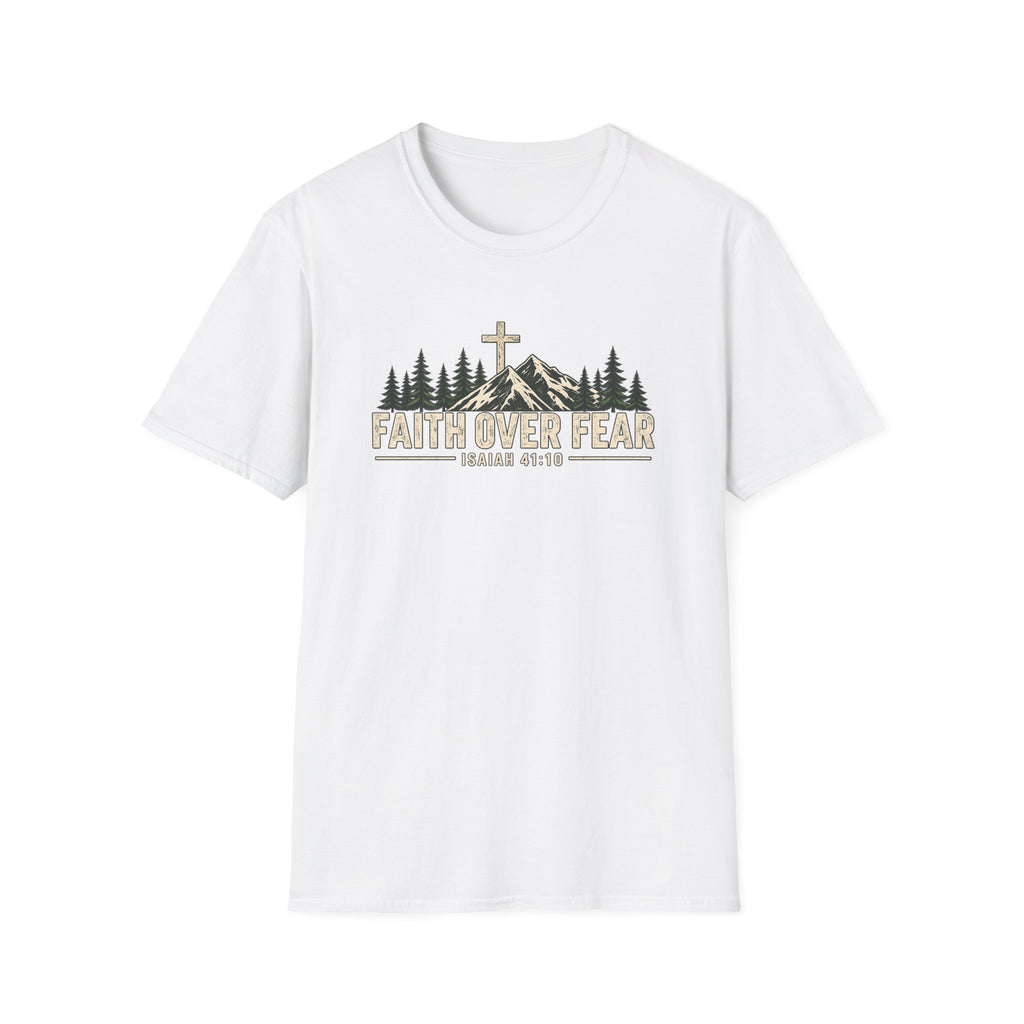 Faith Over Fear Mountain T-Shirt