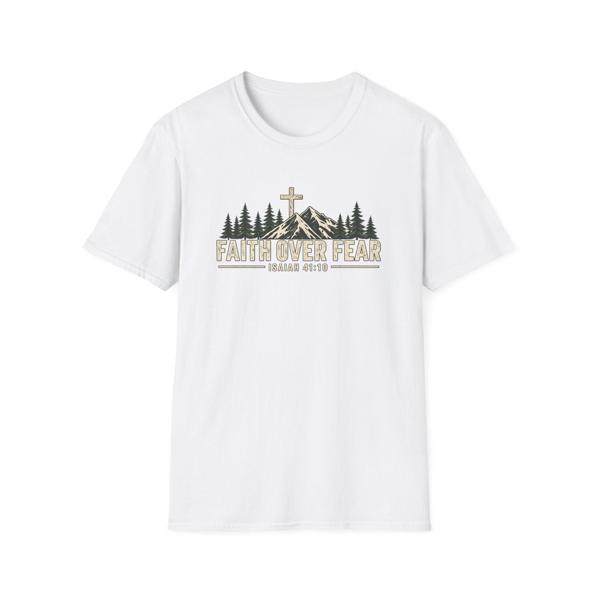 Faith Over Fear Mountain T-Shirt