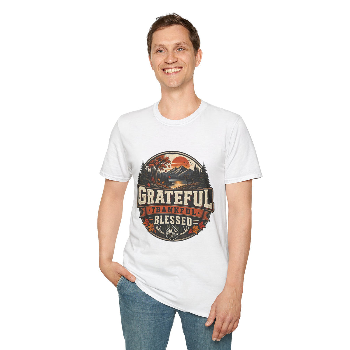 Grateful Thankful Blessed T-Shirt