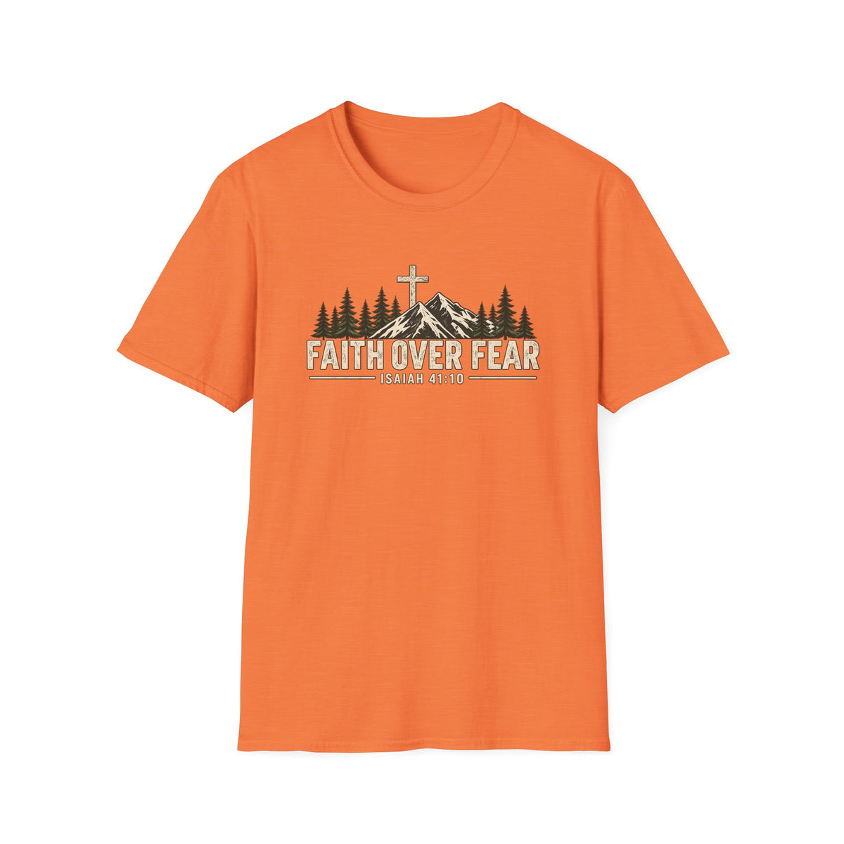 Faith Over Fear Mountain T-Shirt
