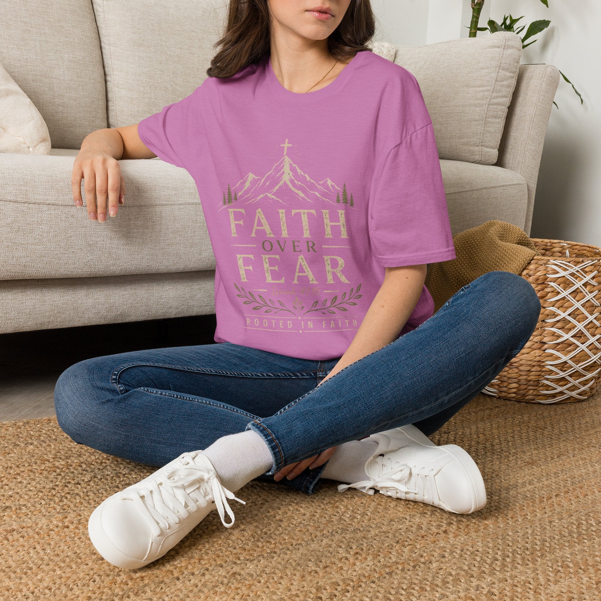 Faith Over Fear Women T-Shirt