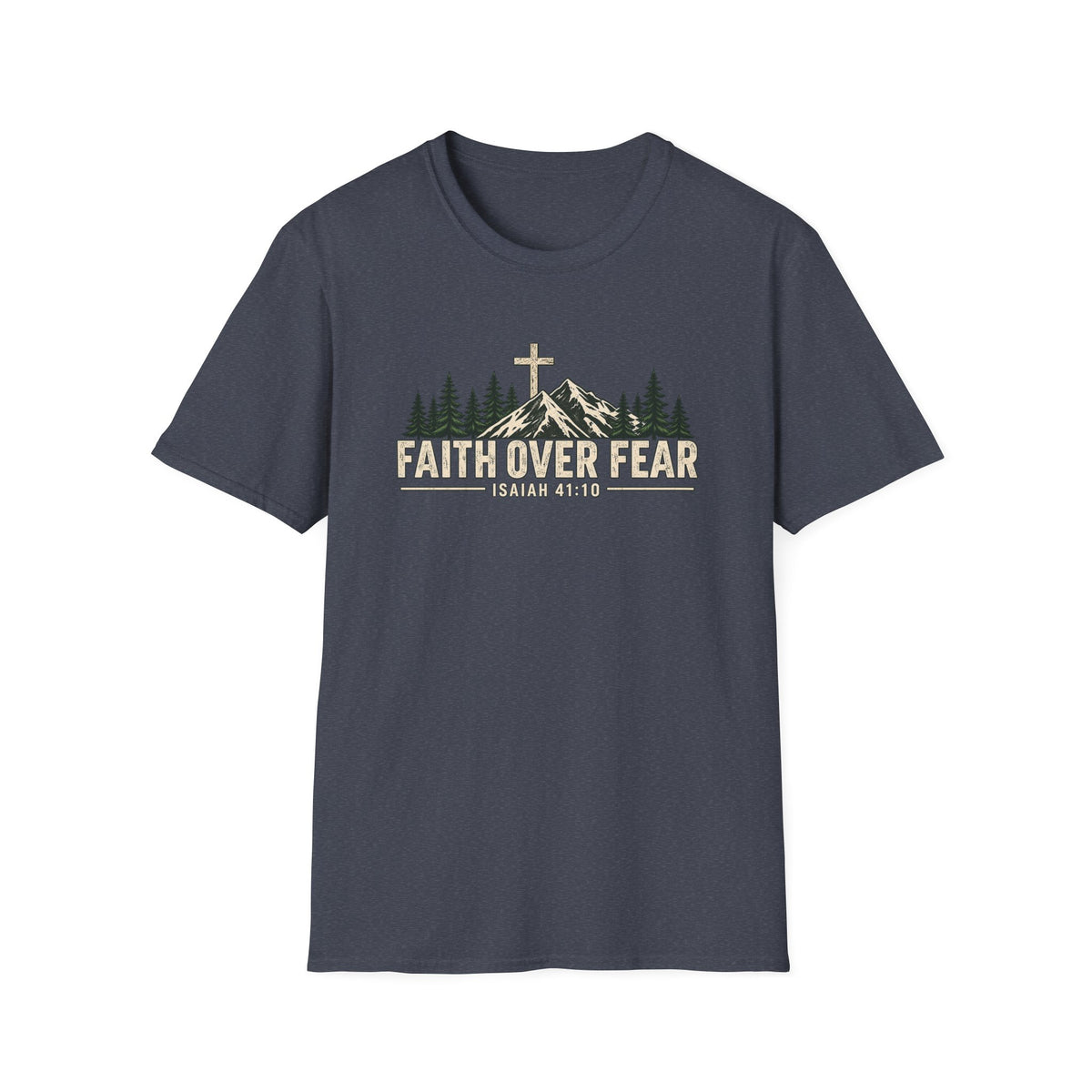 Faith Over Fear Mountain T-Shirt