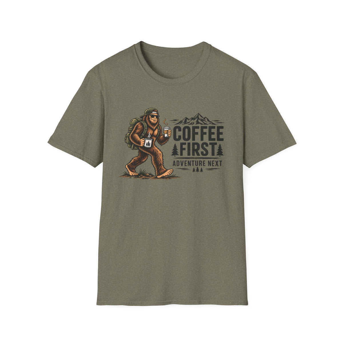 Coffee First Bigfoot T-Shirt