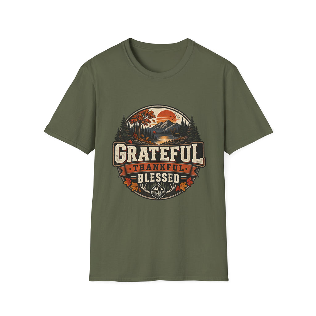 Grateful Thankful Blessed T-Shirt