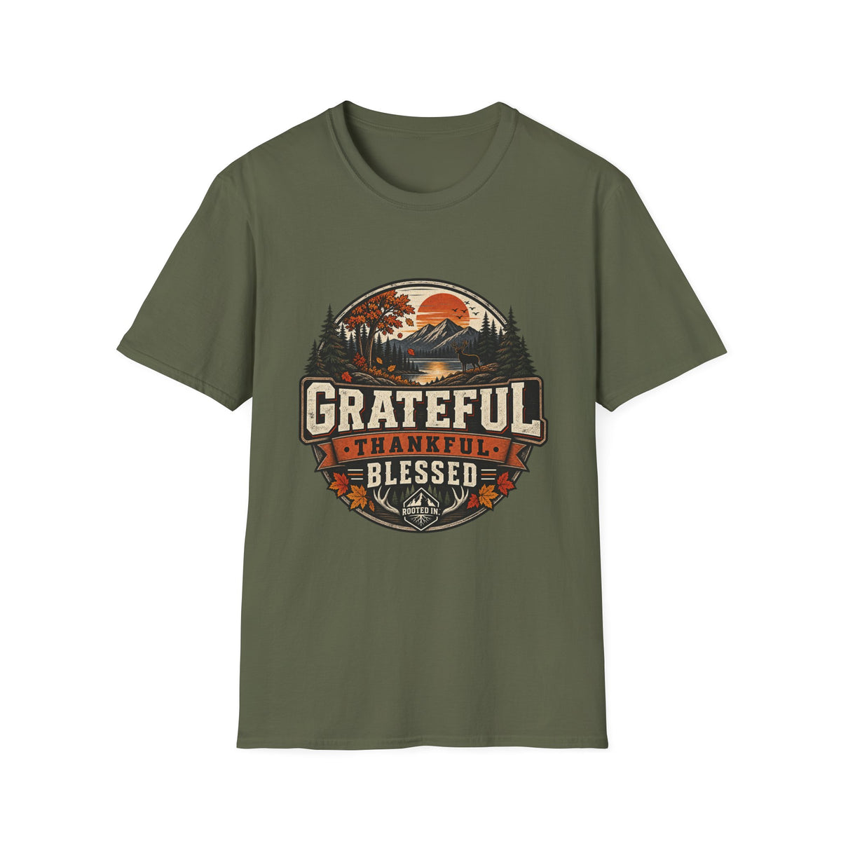 Grateful Thankful Blessed T-Shirt