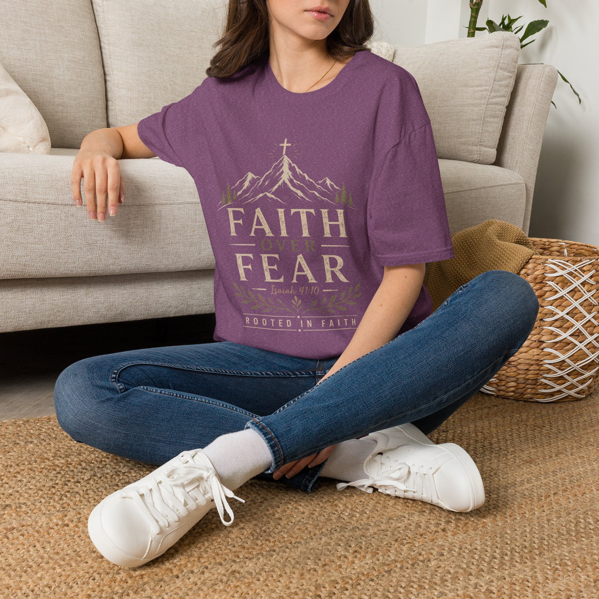 Faith Over Fear Women T-Shirt