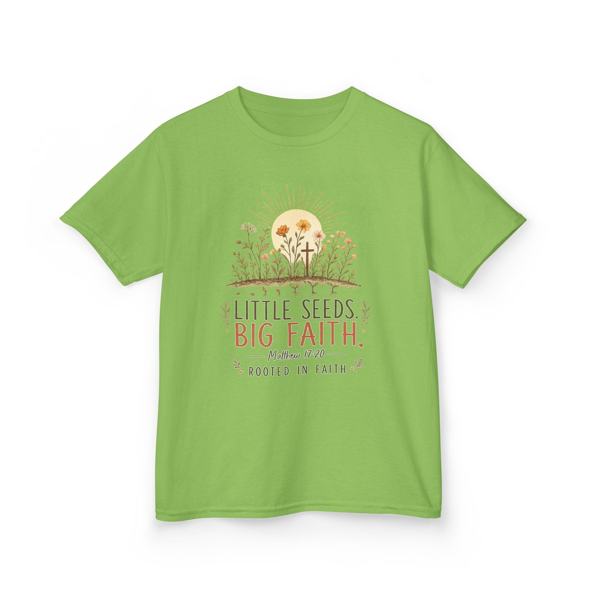 Little Seeds, Big Faith Kids Tee