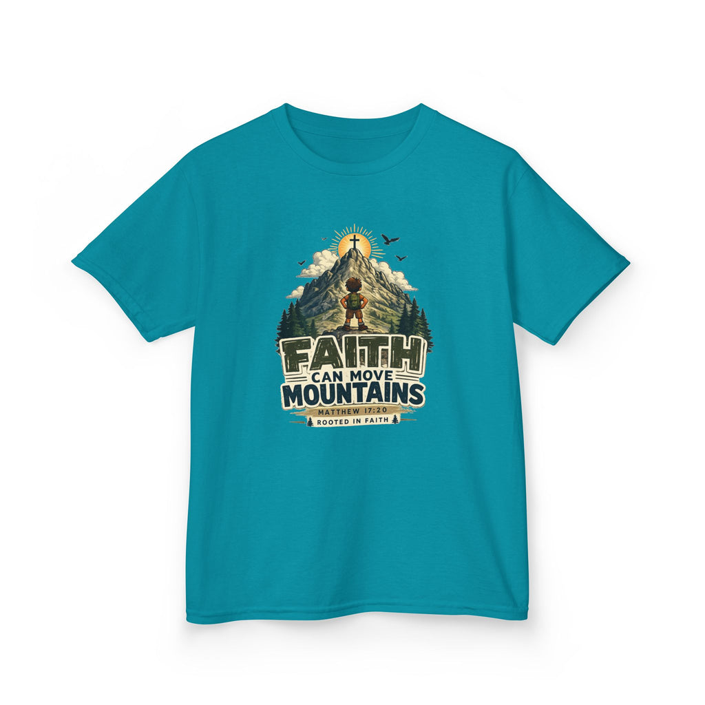 Faith Can Move Mountains Kids Tee