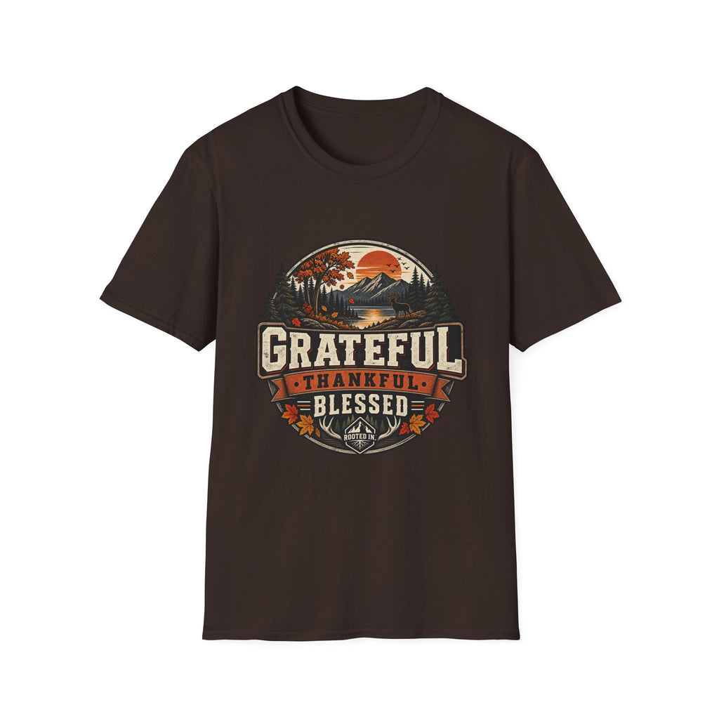 Grateful Thankful Blessed T-Shirt