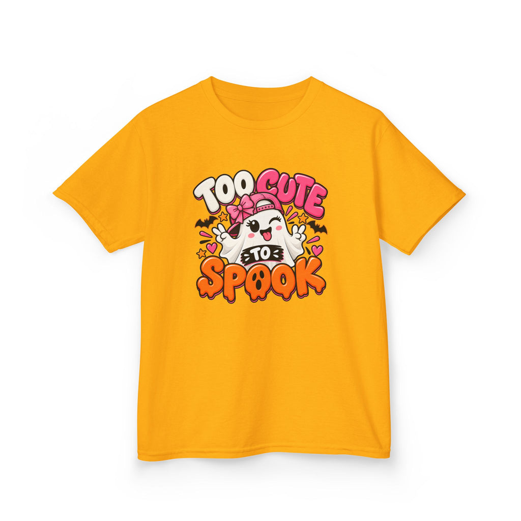 Too Cute to Spook (girl ghost) Youth Cotton™ Tee