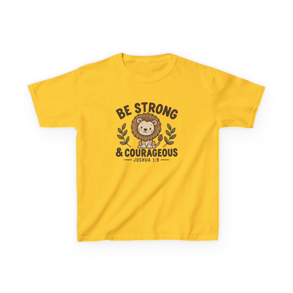 Be Strong & Courageous Kids Tee