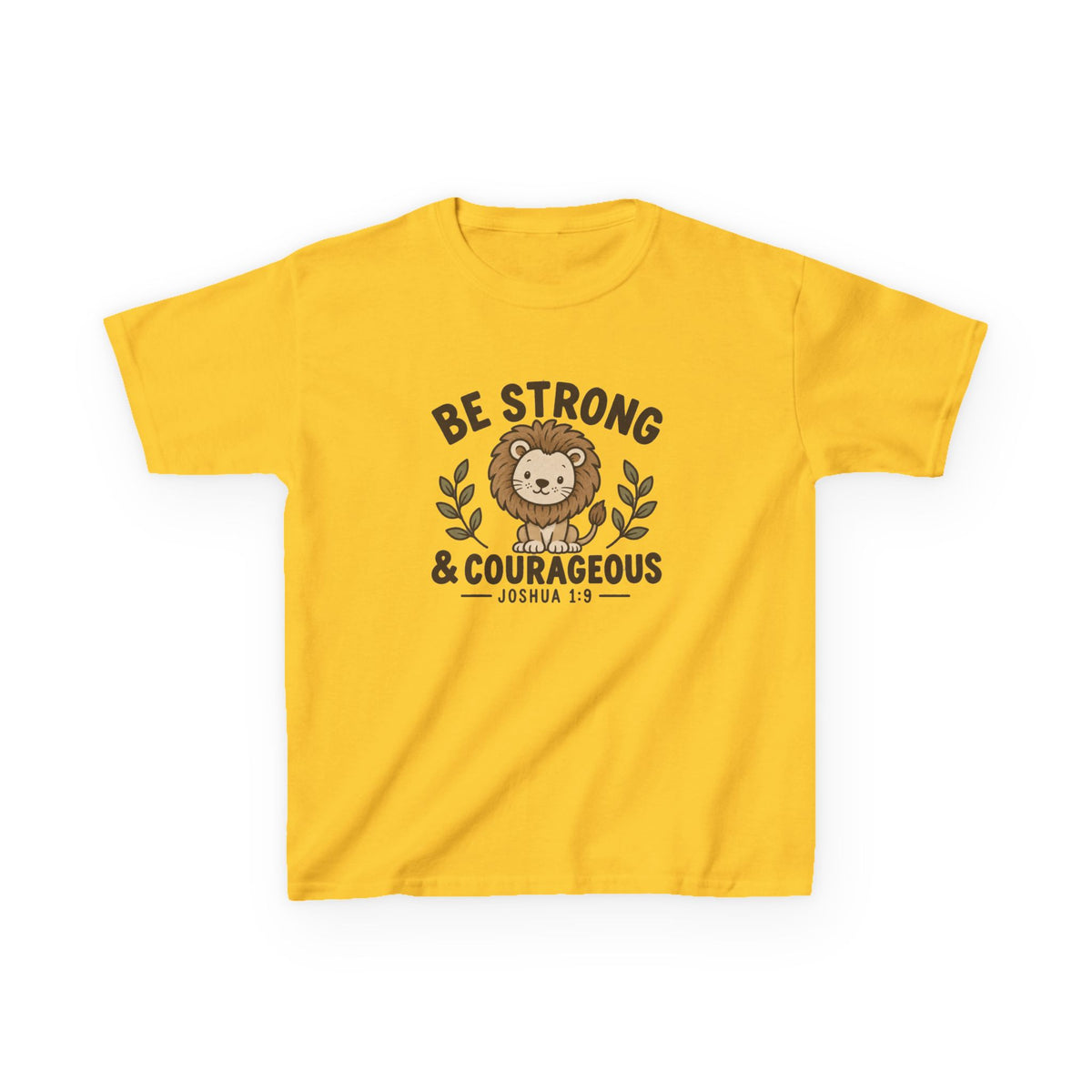 Be Strong & Courageous Kids Tee