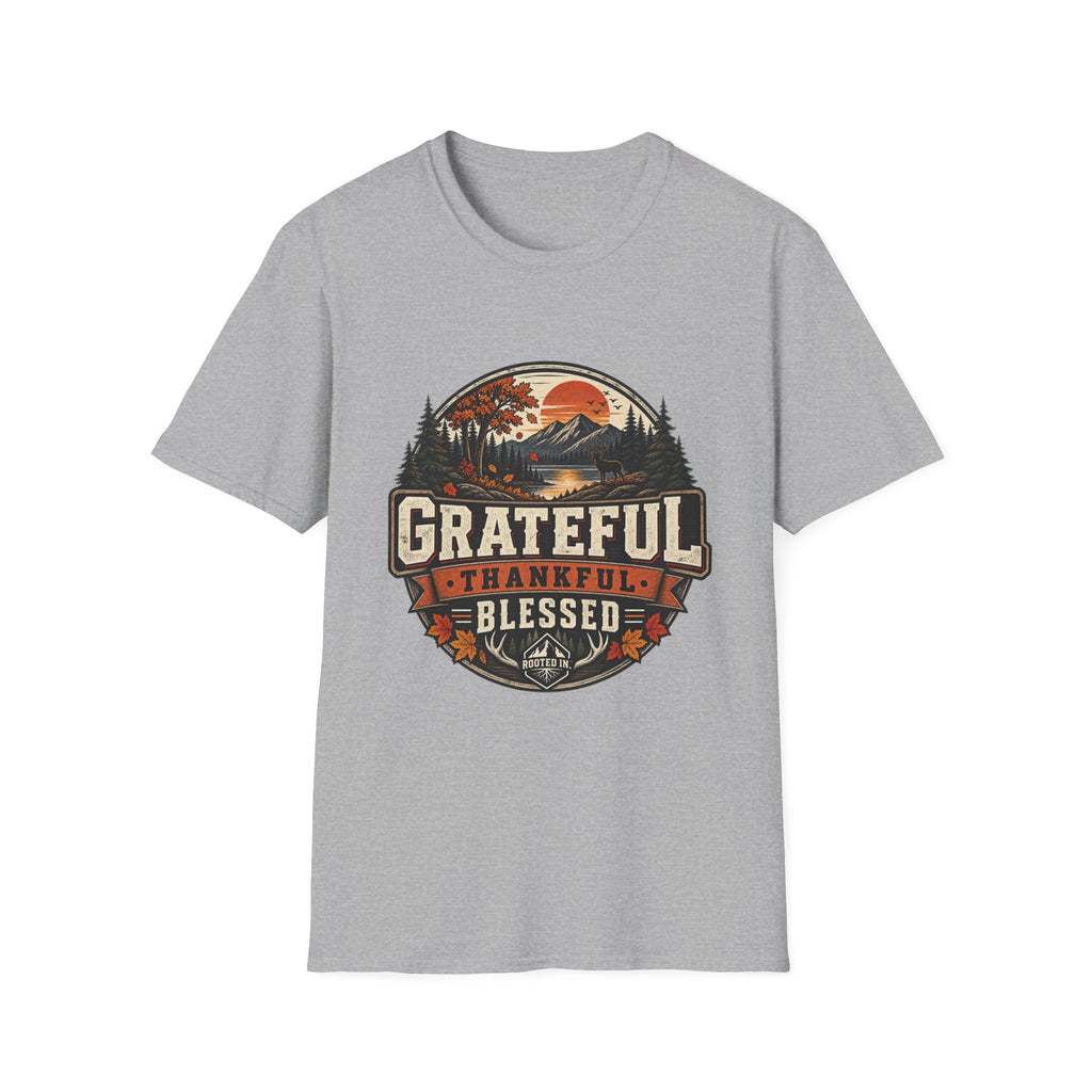Grateful Thankful Blessed T-Shirt