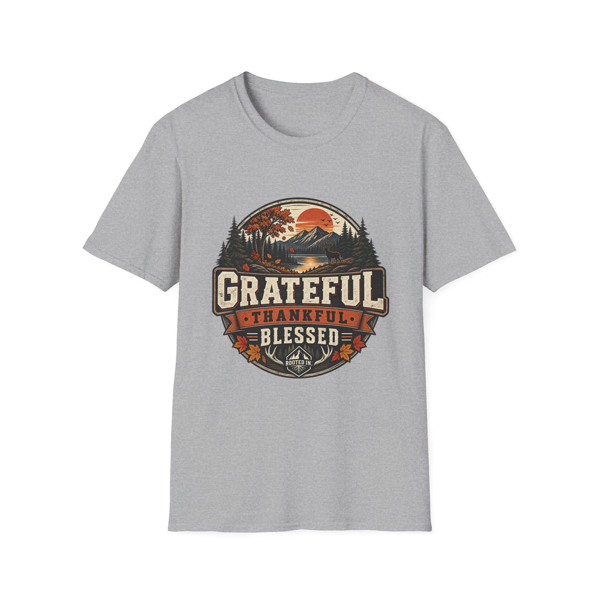 Grateful Thankful Blessed T-Shirt