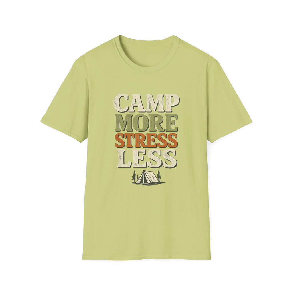 Camp More Stress Less T-Shirt