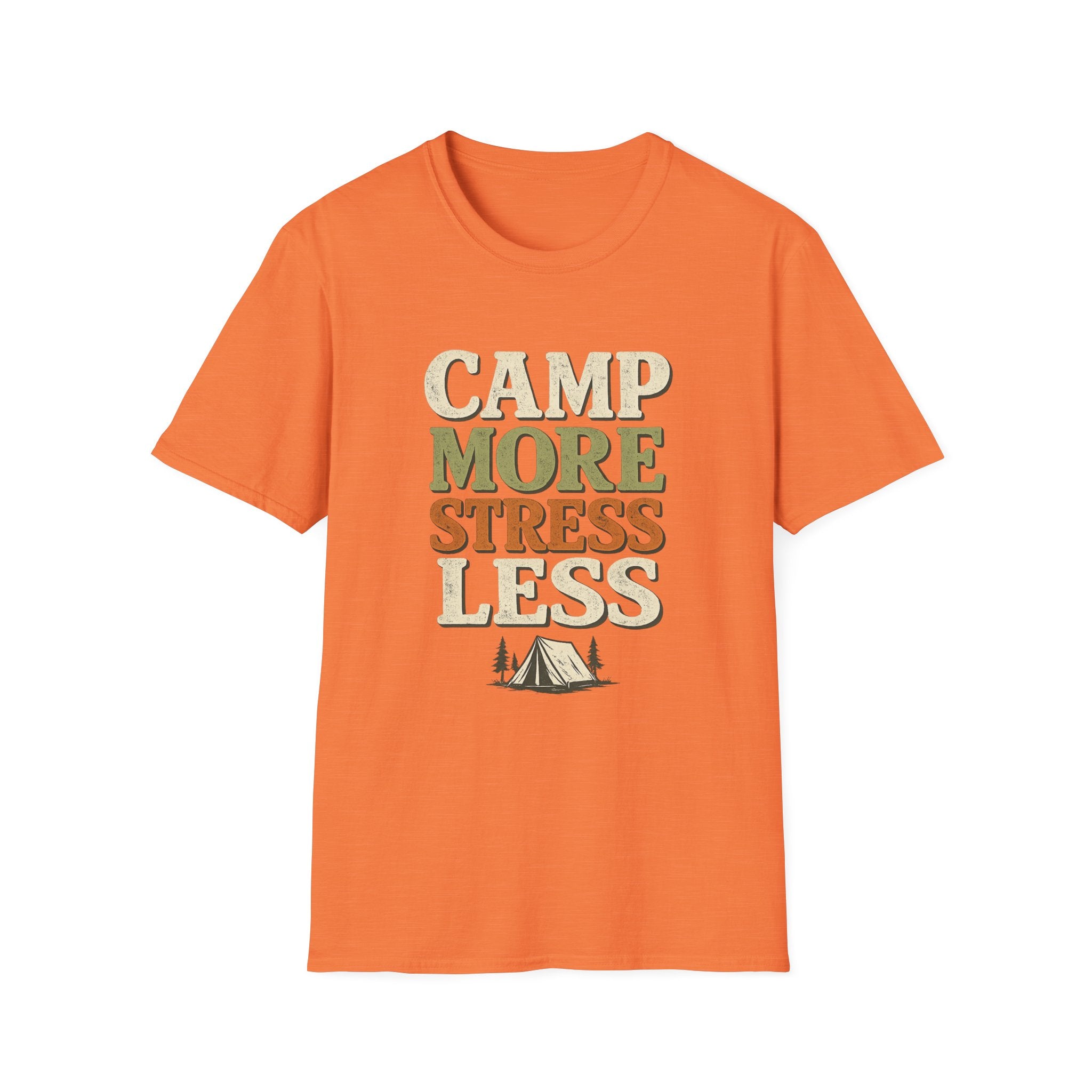 Camp More Stress Less T-Shirt