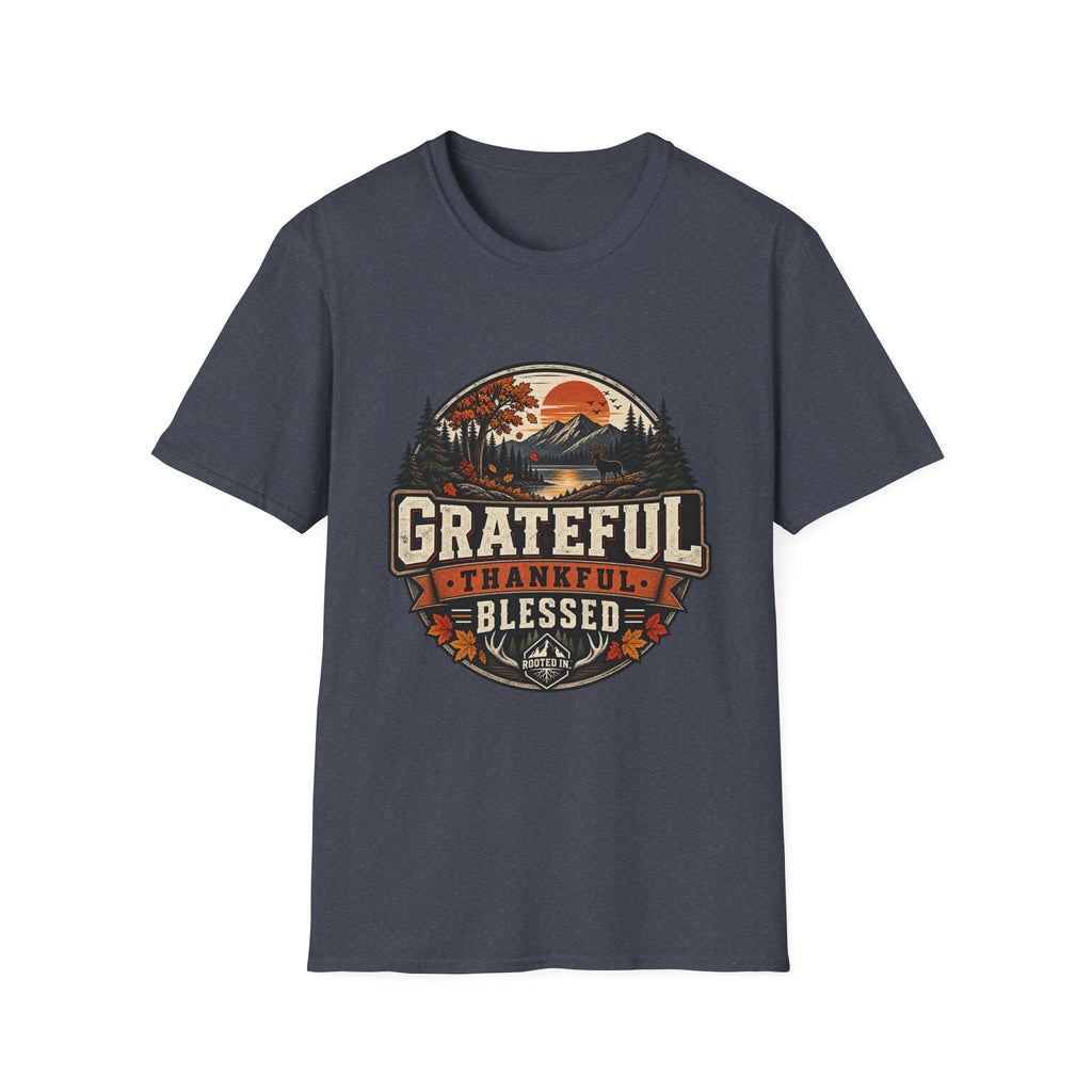 Grateful Thankful Blessed T-Shirt