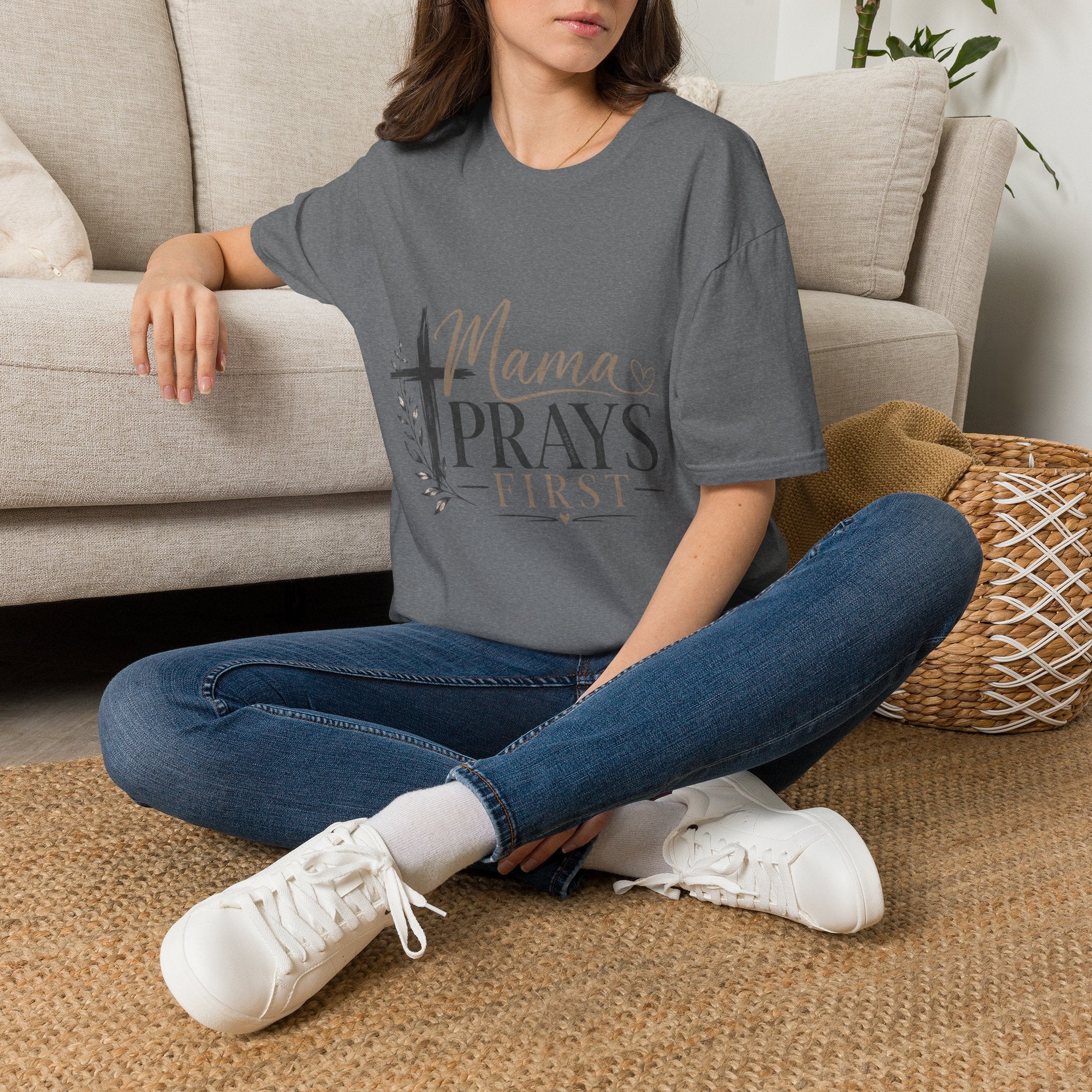 Mama Prays First T-Shirt