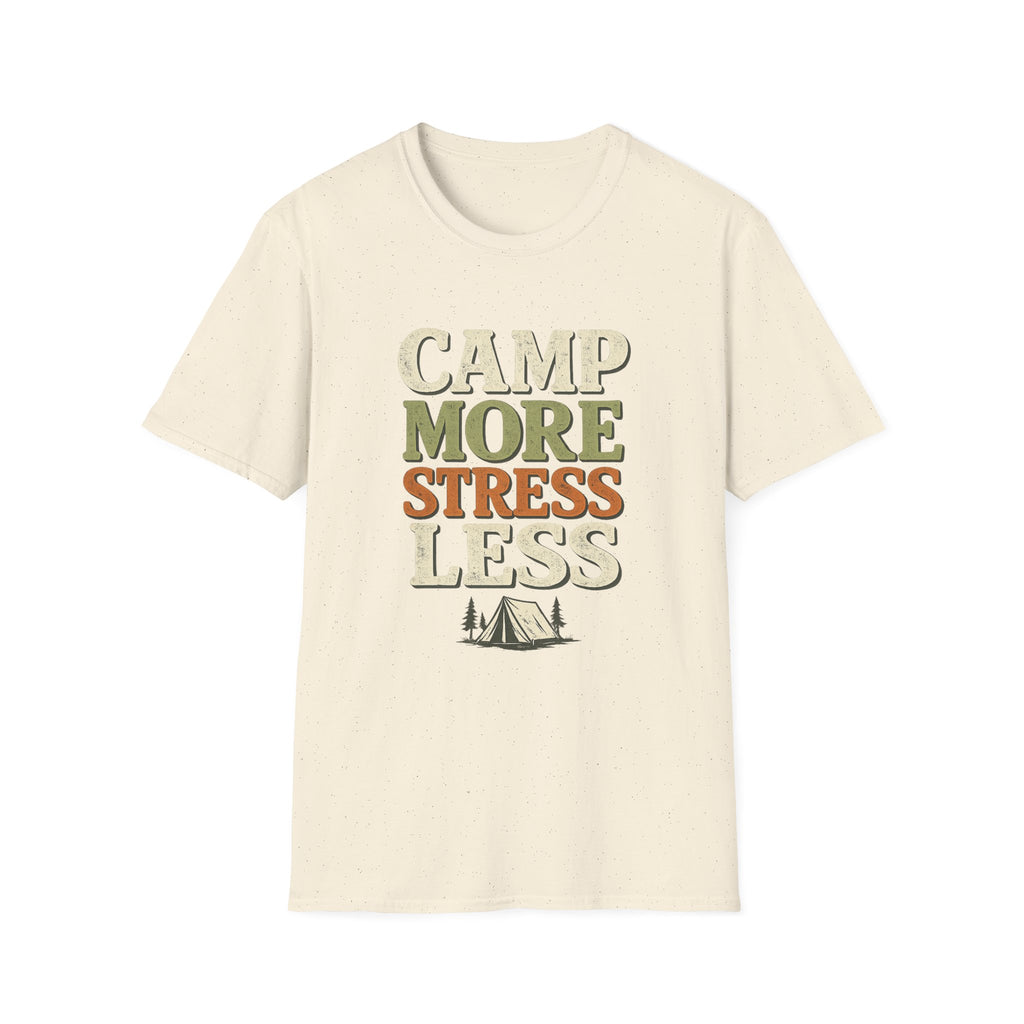 Camp More Stress Less T-Shirt
