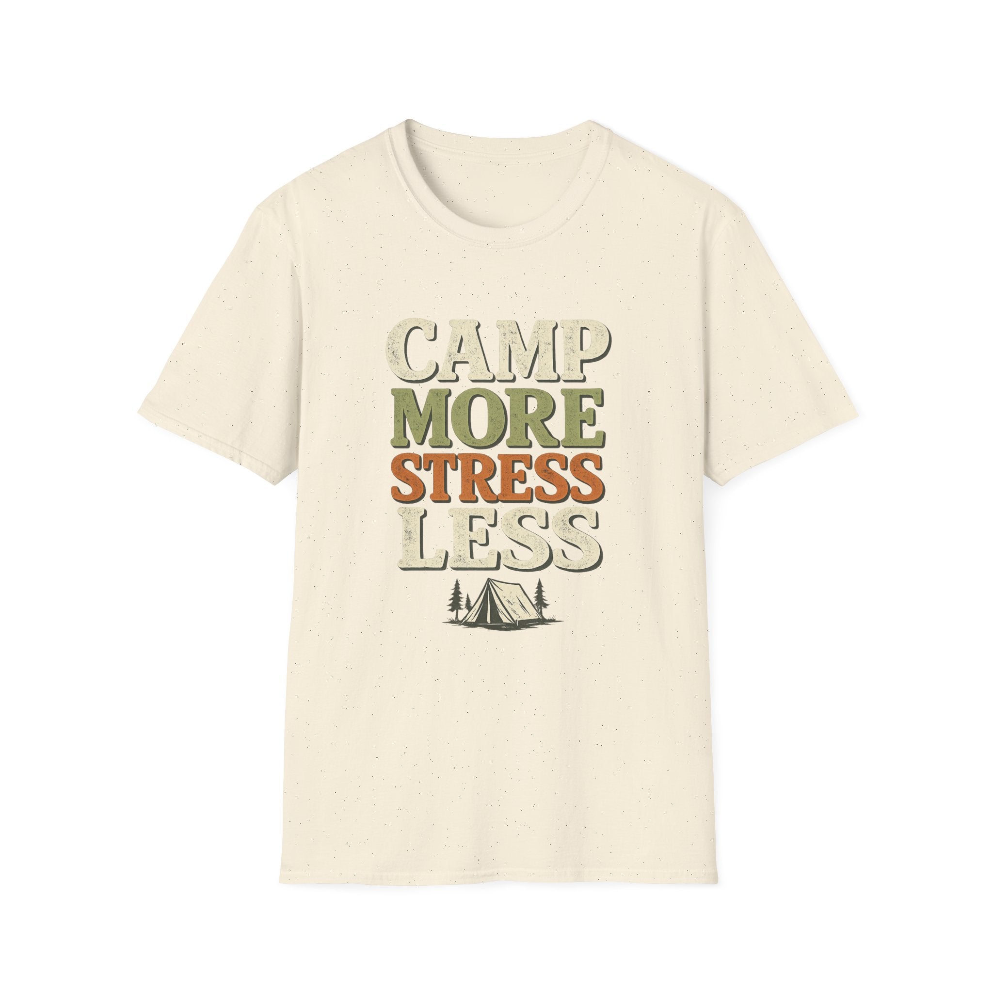 Camp More Stress Less T-Shirt