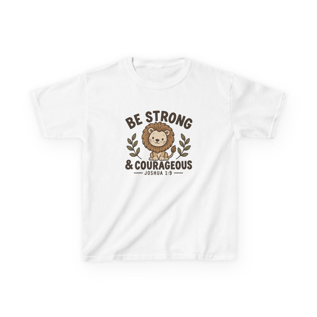 Be Strong & Courageous Kids Tee