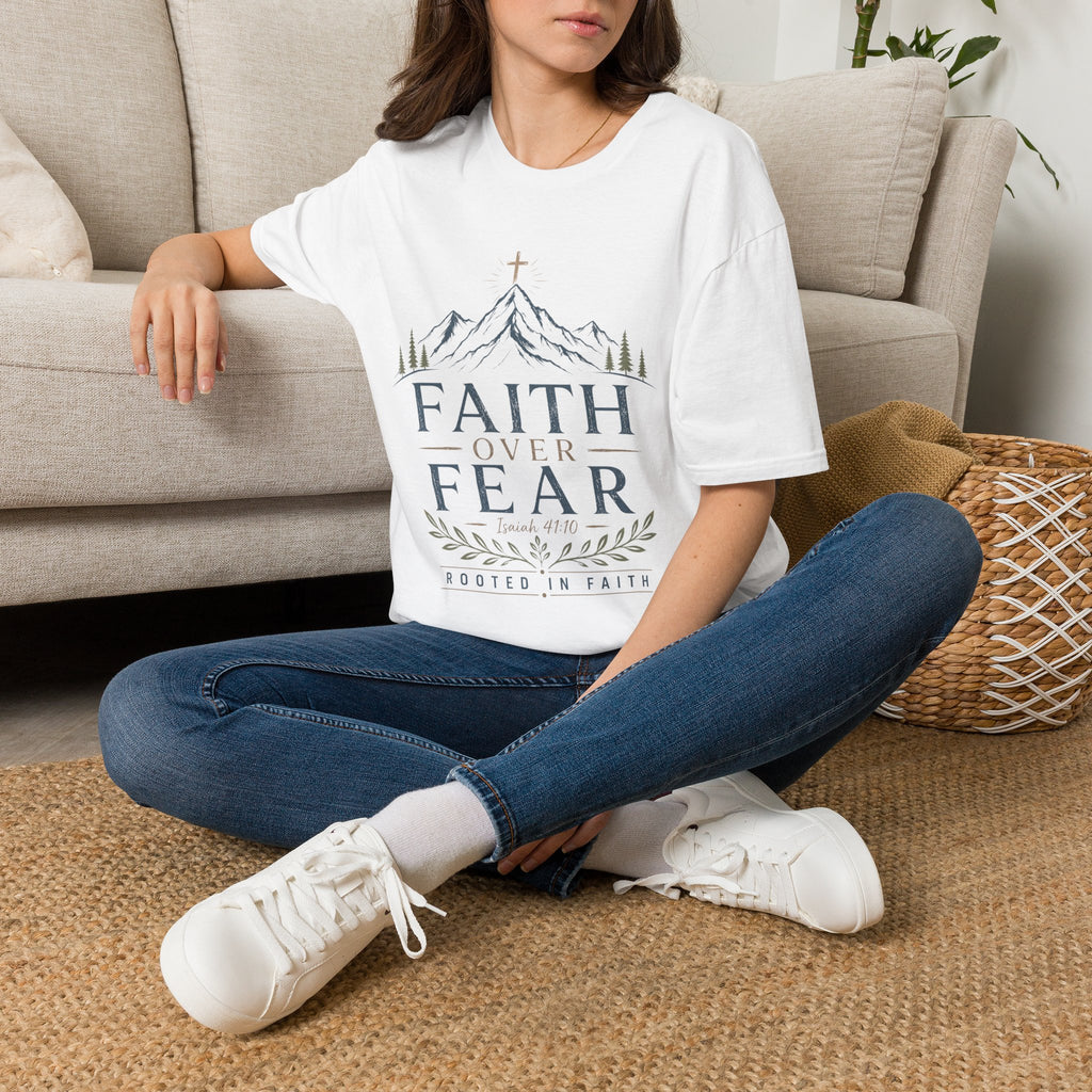 Faith Over Fear Women T-Shirt