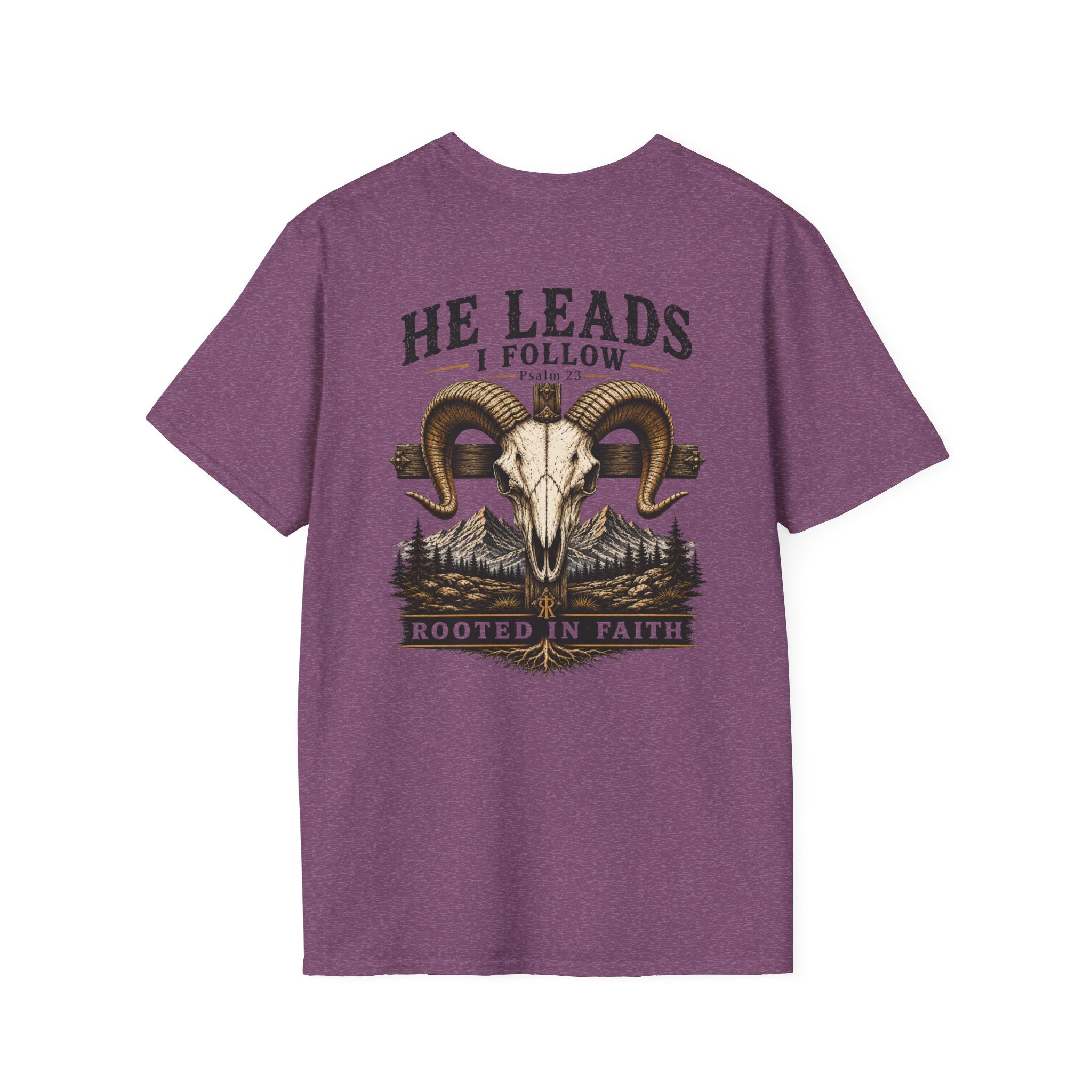 He Leads, I Follow T-Shirt