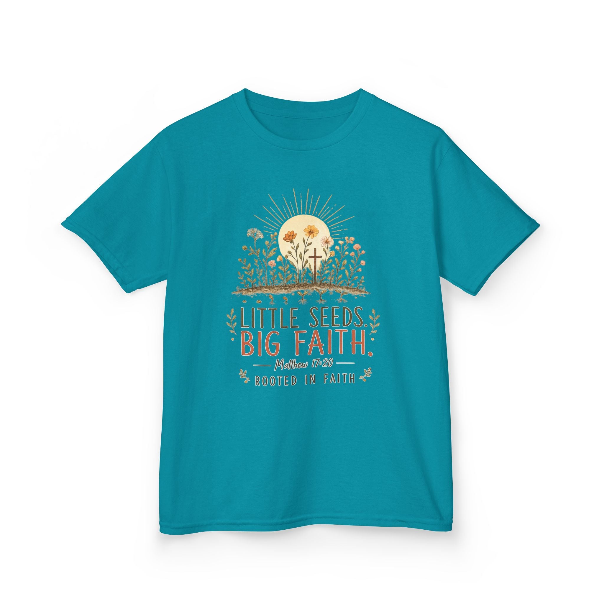 Little Seeds, Big Faith Kids Tee