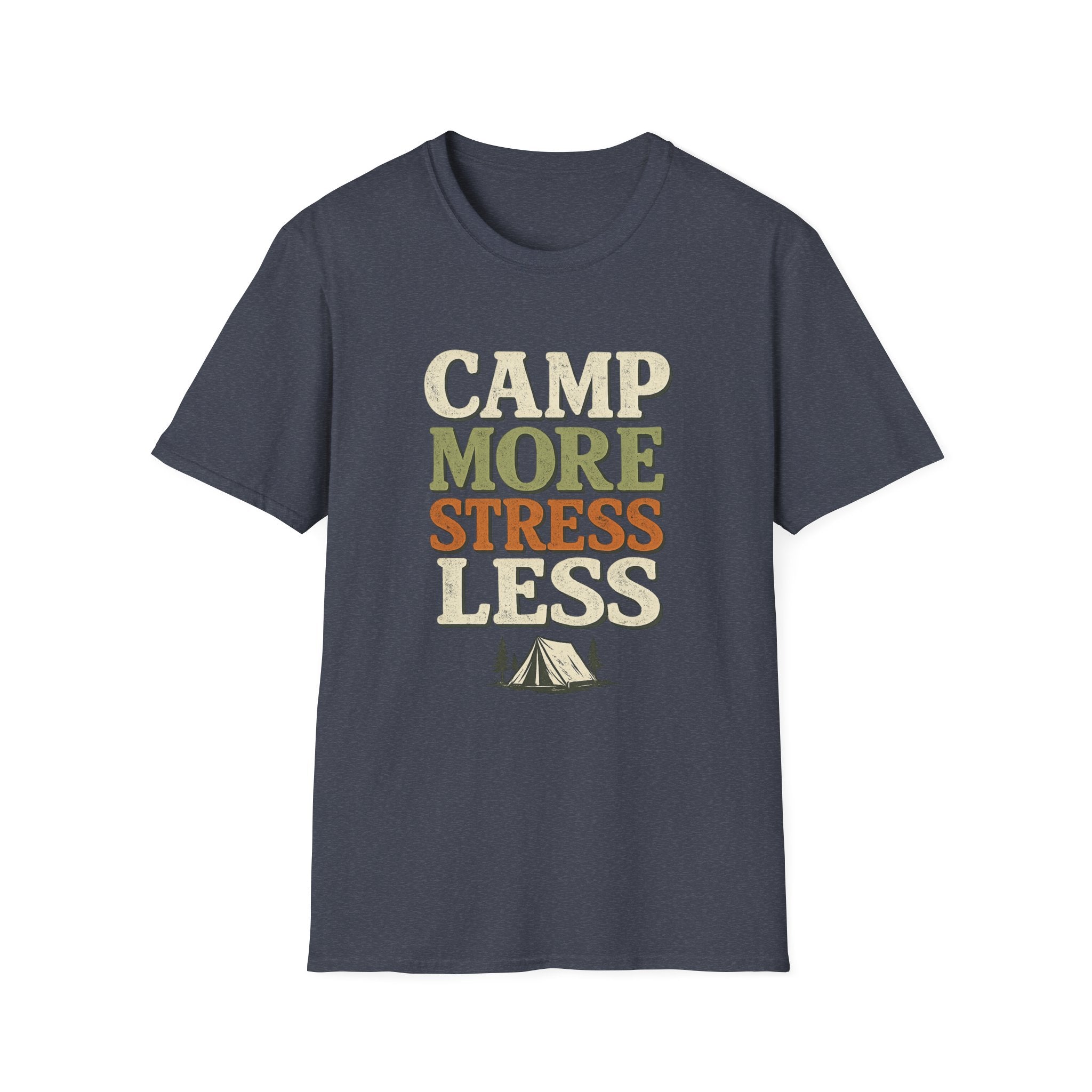 Camp More Stress Less T-Shirt