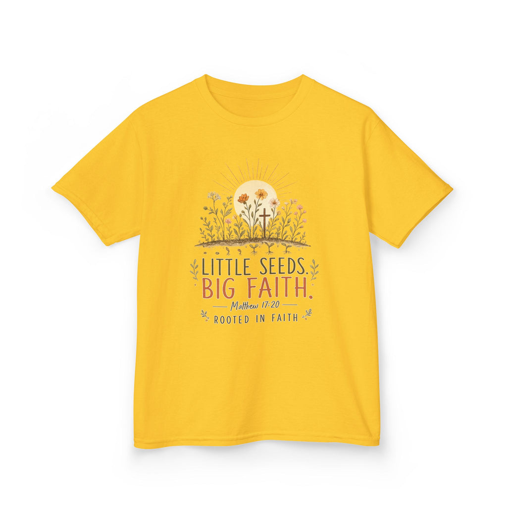 Little Seeds, Big Faith Kids Tee
