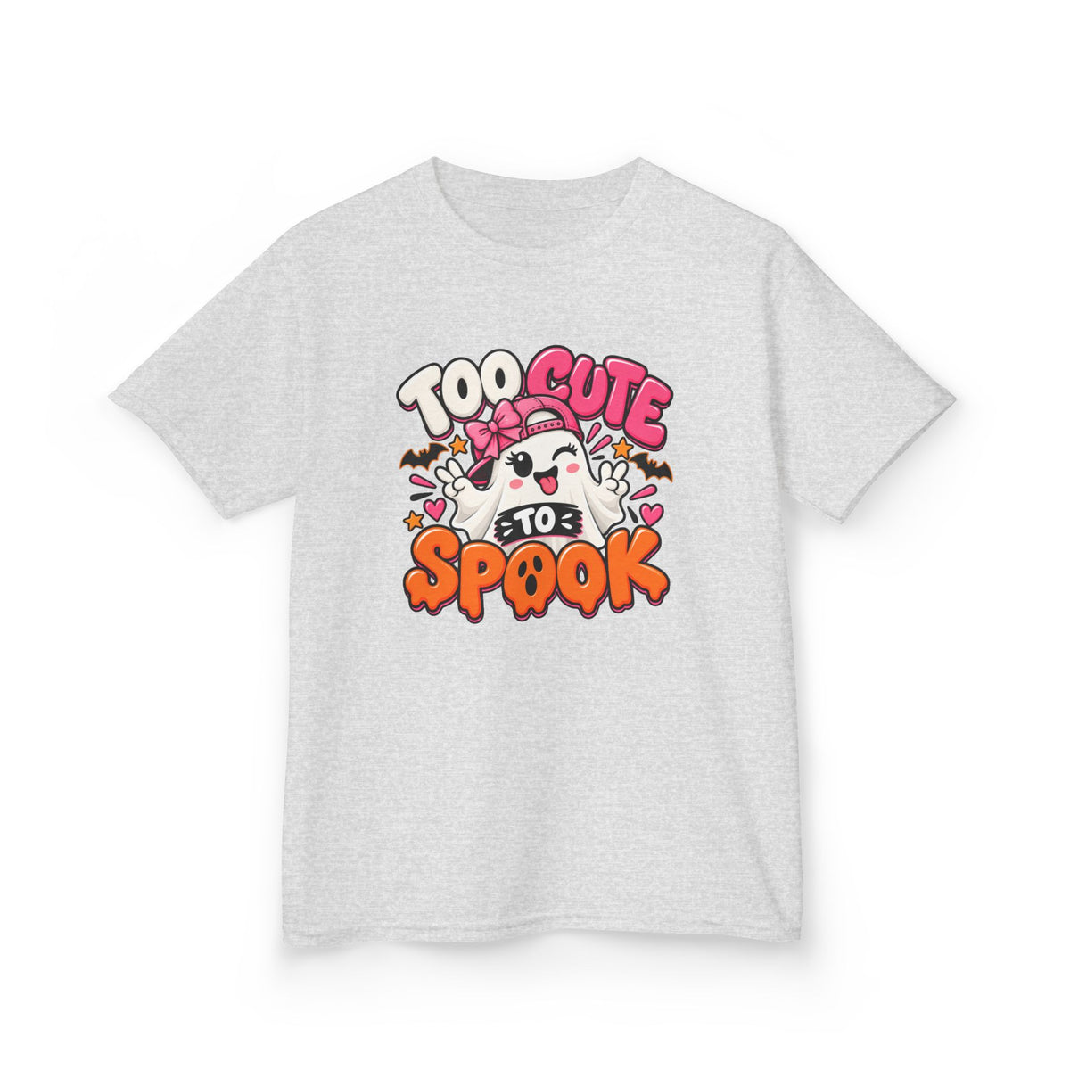 Too Cute to Spook (girl ghost) Youth Cotton™ Tee