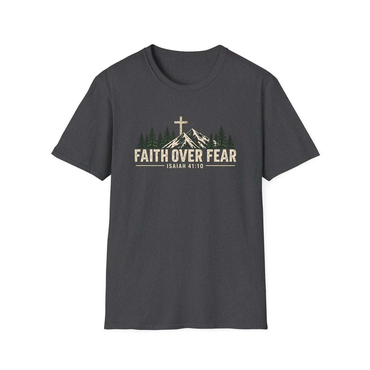 Faith Over Fear Mountain T-Shirt