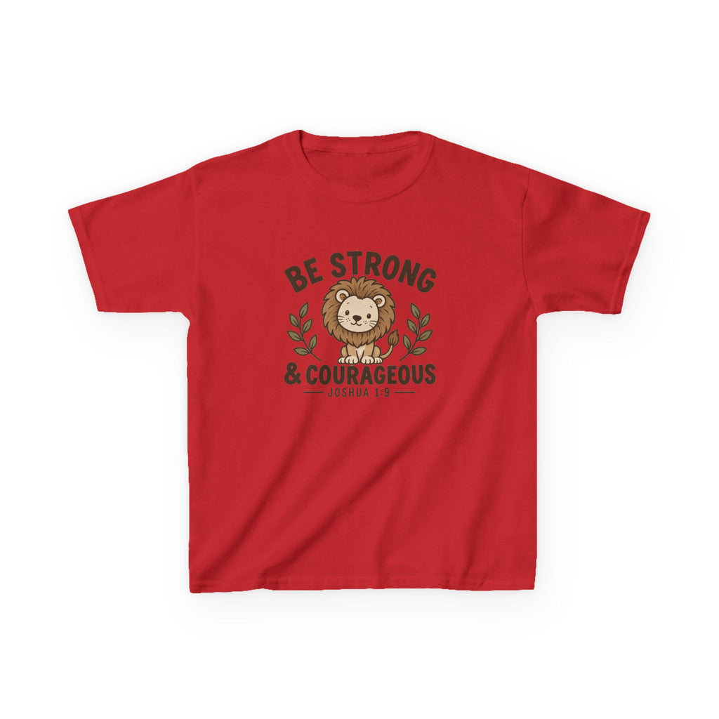 Be Strong & Courageous Kids Tee