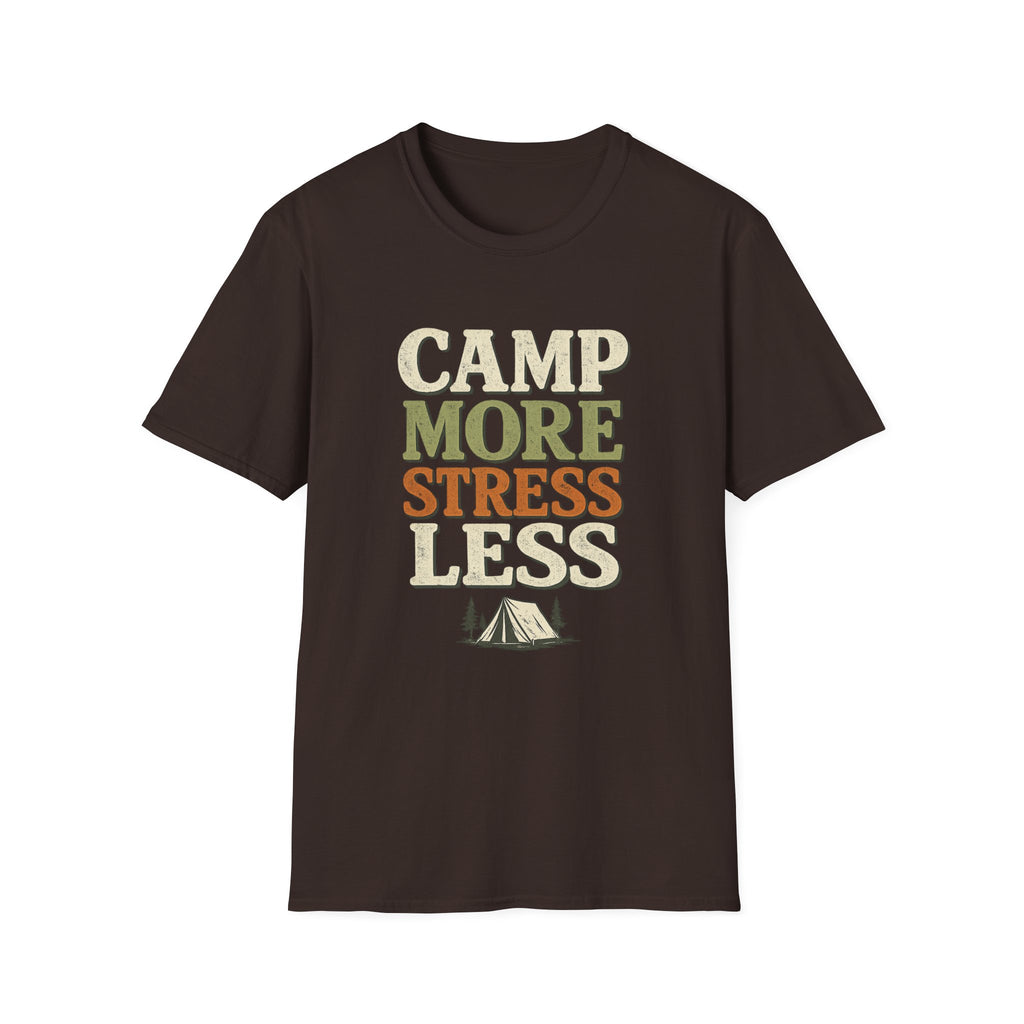 Camp More Stress Less T-Shirt