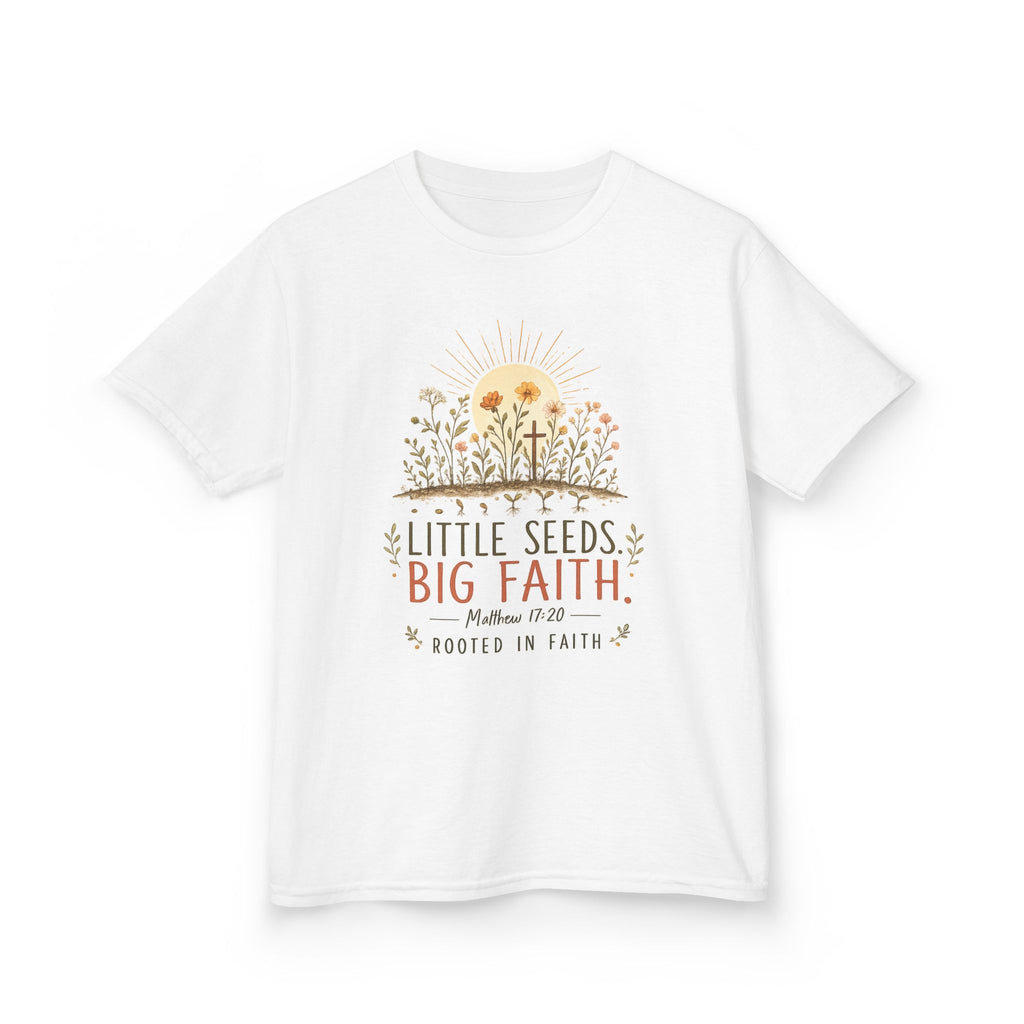 Little Seeds, Big Faith Kids Tee