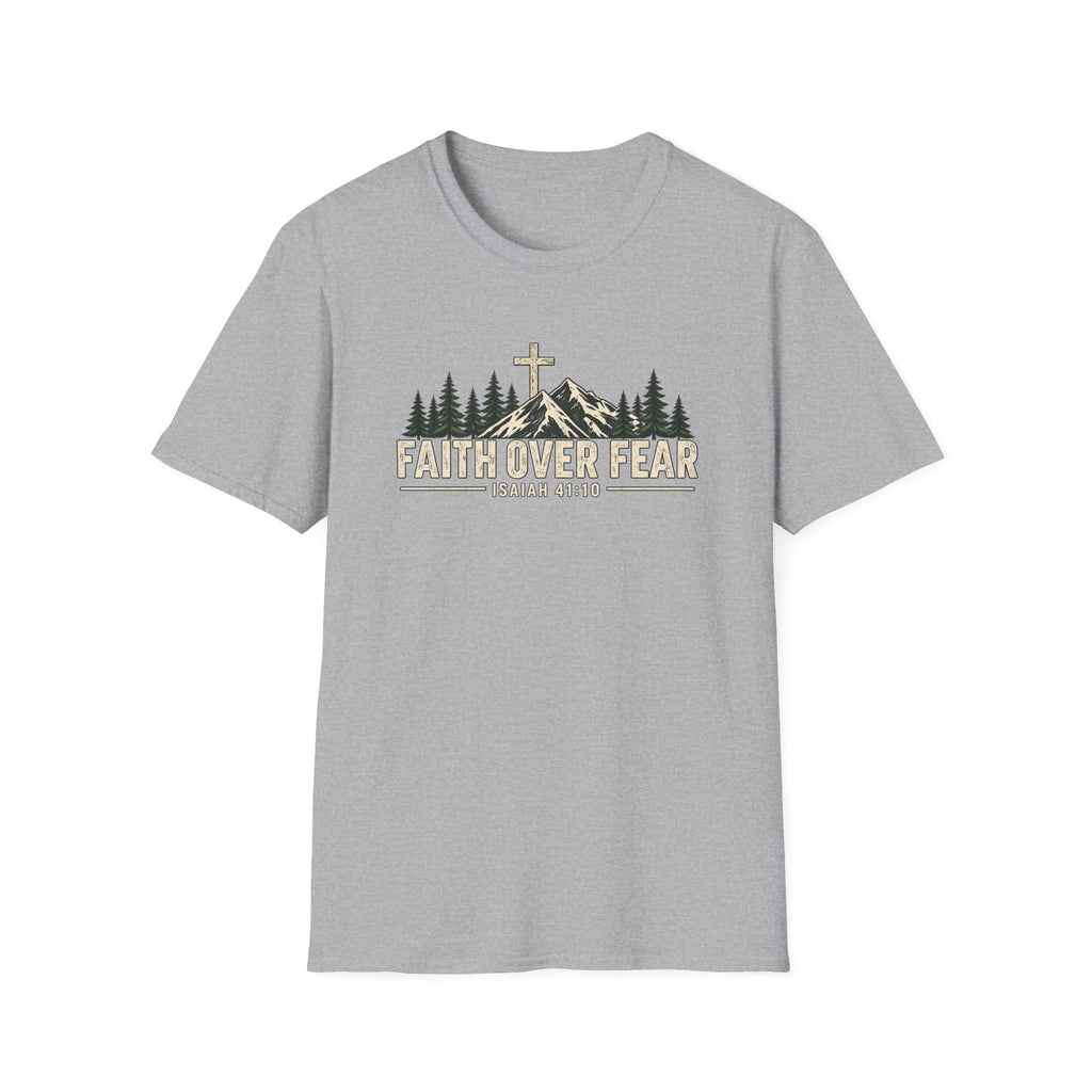 Faith Over Fear Mountain T-Shirt