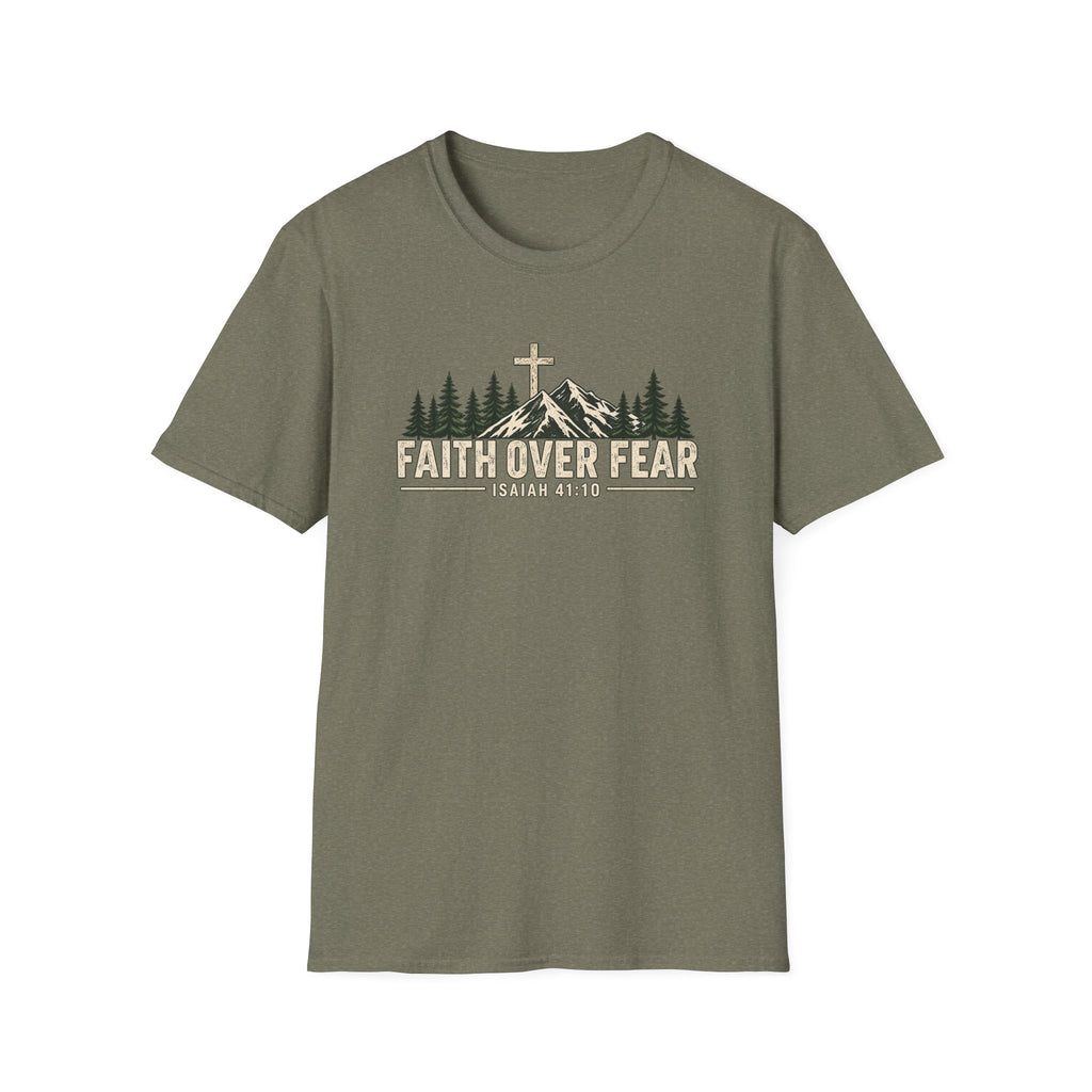 Faith Over Fear Mountain T-Shirt