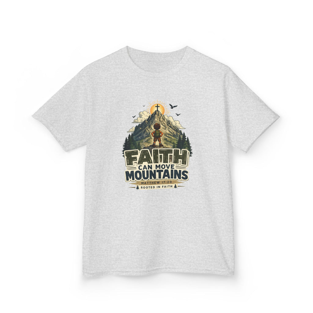 Faith Can Move Mountains Kids Tee