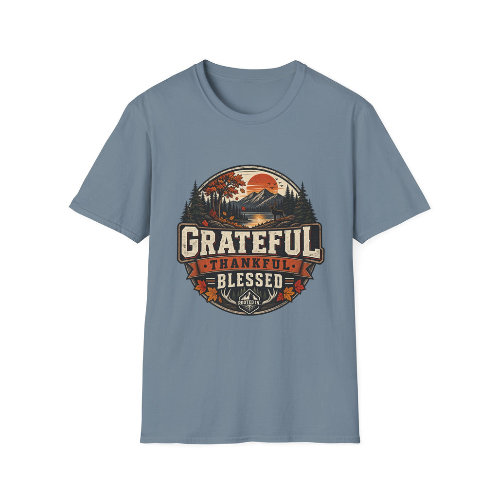 Grateful Thankful Blessed T-Shirt
