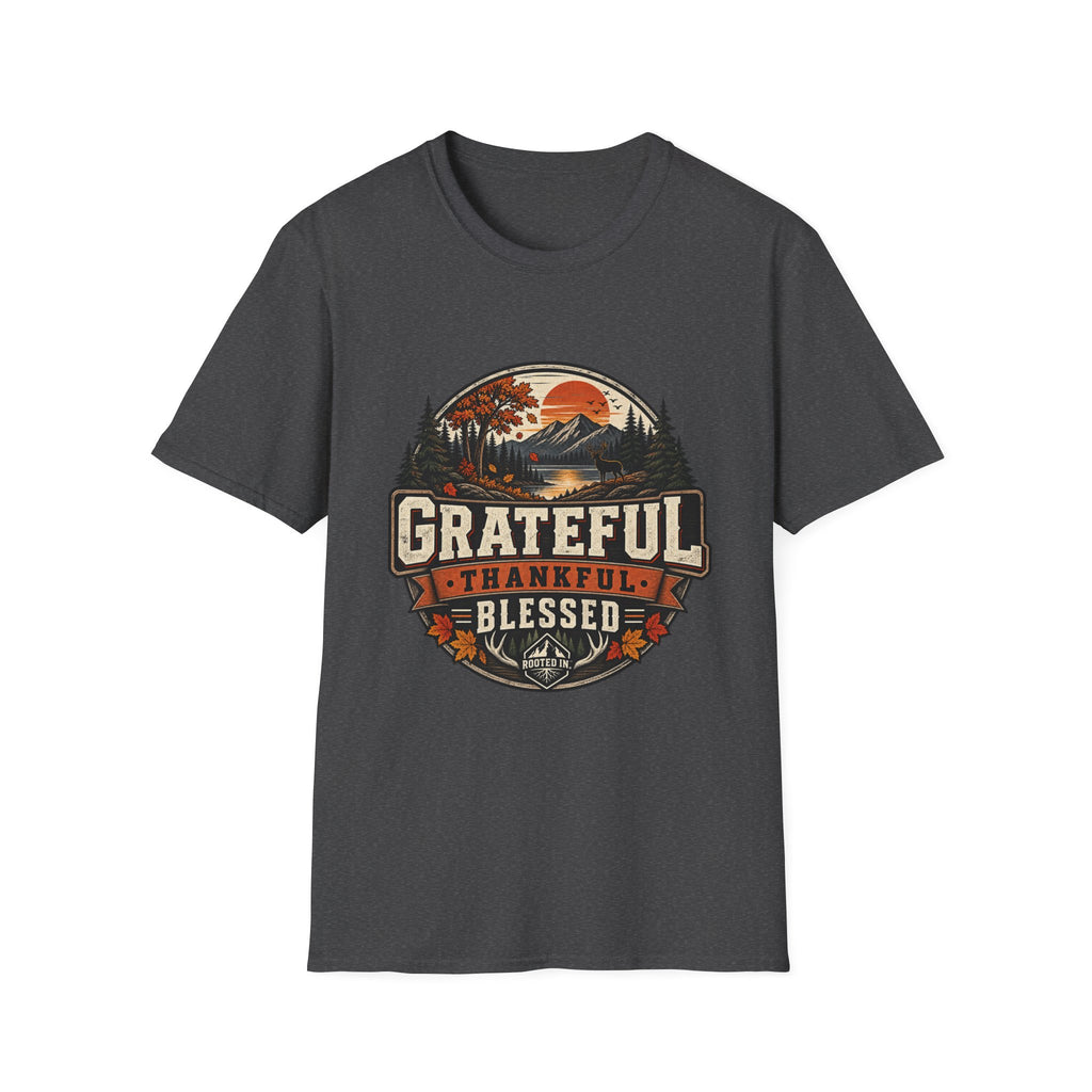 Grateful Thankful Blessed T-Shirt
