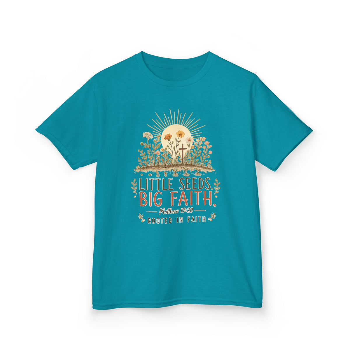 Little Seeds, Big Faith Kids Tee