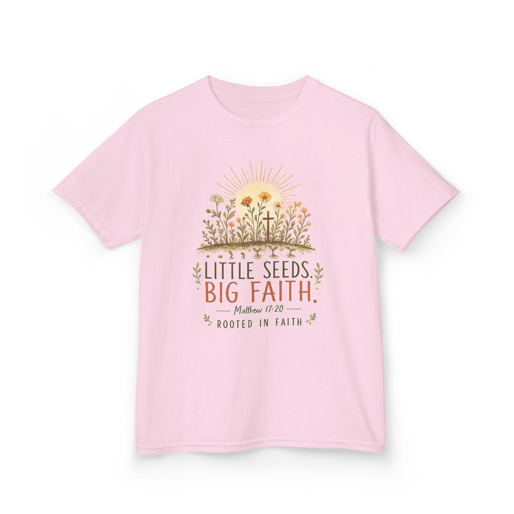 Little Seeds, Big Faith Kids Tee