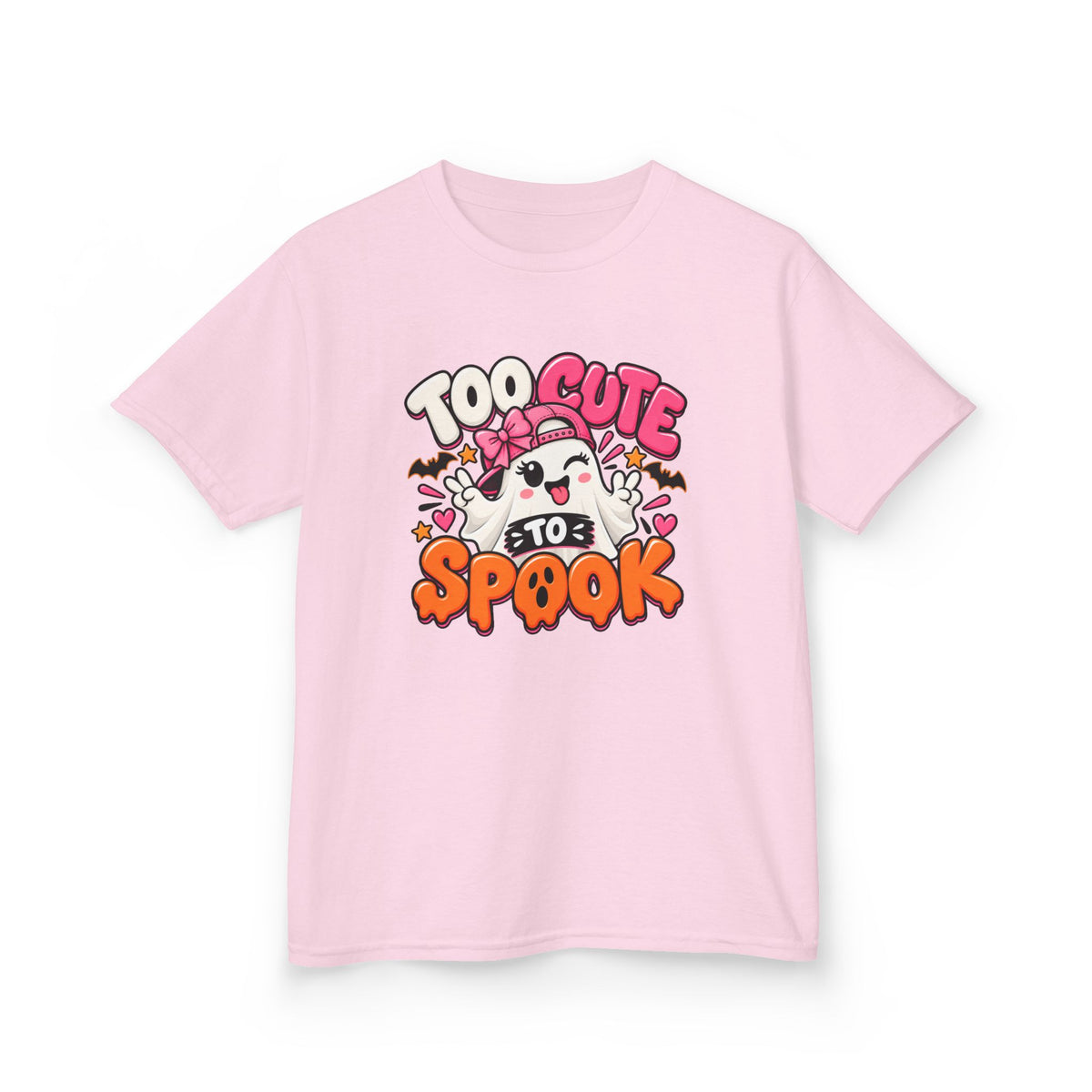 Too Cute to Spook (girl ghost) Youth Cotton™ Tee